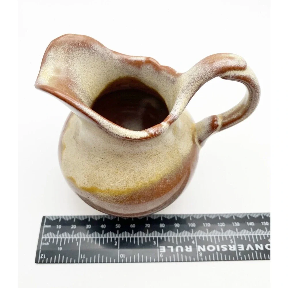 Vintage Frankoma Pottery Small Pitcher 40A Desert Gold Red Clay Mid Century MCM